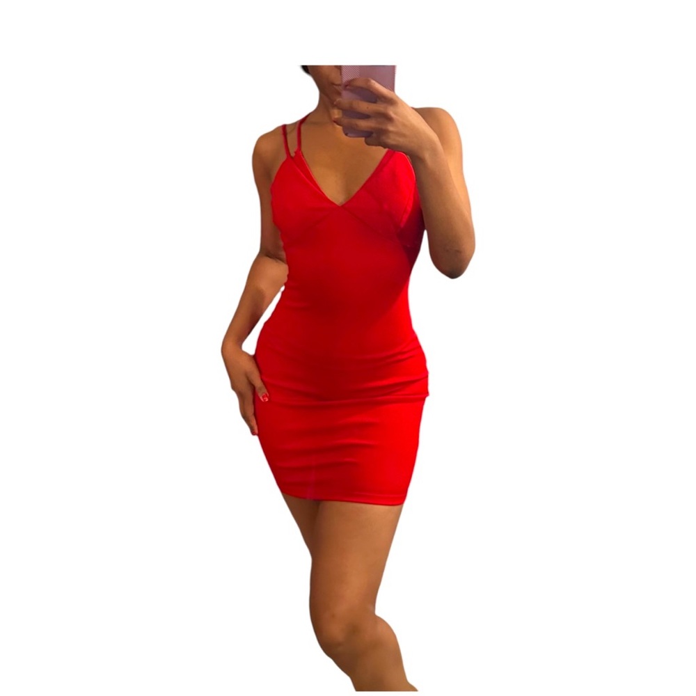 “Date Night” Red Mini Dress
